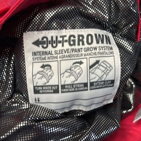 Columbia Omniheat Girl's M Bright Pink Snow Pants Adjustable - Picture 10 of 10